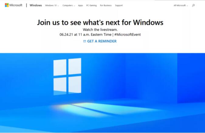 Windows 11要来了？微软文档揭示Win11太阳谷 / Win10有两个不同版本”