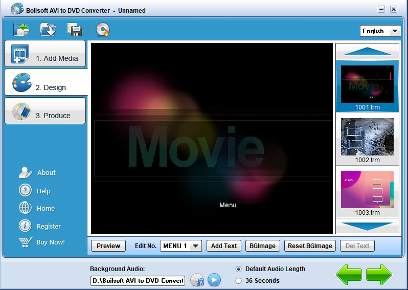 视频转换工具下载 Boilsoft AVI to DVD Converter(视频转换器) v4.67 官方版