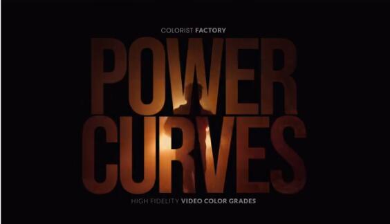 pr调色软件下载 FCPX/PR/DaVinci颜色分级调色预设工具Colorist Factory – Power Curves 免费版