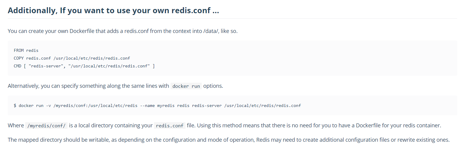 Docker搭建Redis5.0并挂载数据”