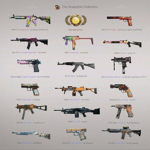 csgo奇葩武器图片