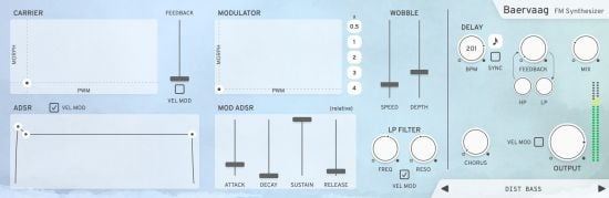 BaervaagFM合成器软件下载 Klevgrand Baervaag(FM合成器插件) v1.2.0 x64 免费破解版 附激活教程 下载-