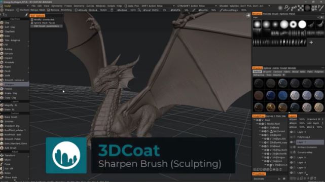 数字雕塑软件3D Coat V2023.37 中文安装激活版(附补丁+步骤) 64位