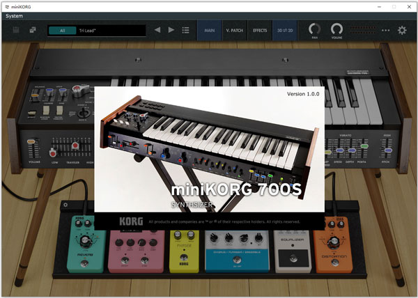 单音模拟合成器KORG miniKORG v1.1.1 安装破解版(附注册机+教程)