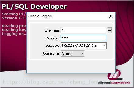 PLSQLDeveloper登录远程连接Oracle的操作”