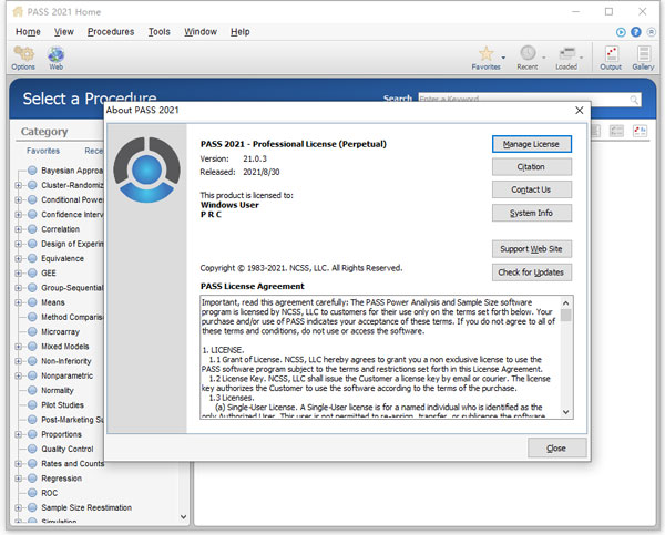 NCSS PASS Pro 2021破解版(数据统计分析软件)