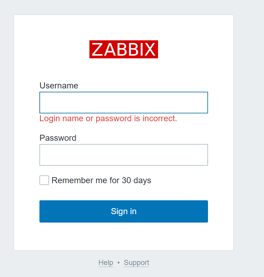 关于Zabbix忘记admin登录密码重置密码的问题”