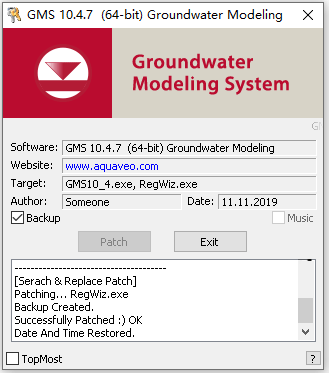 Aquaveo GMS破解版下载 地下水建模分析软件Aquaveo GMS Premium v10.7.5 补丁激活版