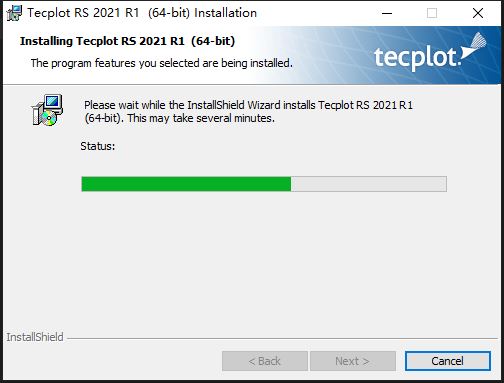 Tecplot RS 2021 R1 2021.1.0.7806 x64 免费破解版 附破解教程+补丁