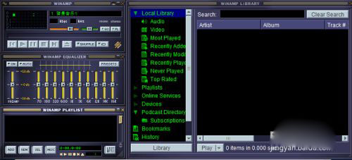 Winamp Pro汉化版下载 音乐播放器 Winamp Pro v5.8 绿色汉化便携版