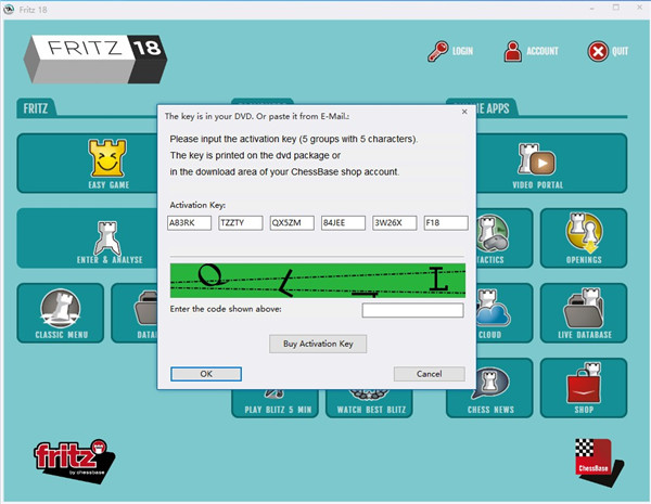 Fritz 18破解版下载 大型PC国际象棋程序ChessBase Fritz v18.14 多语言安装激活版(附教程)