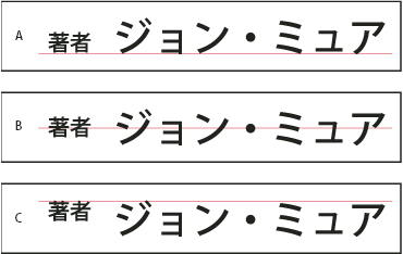 在 Illustrator 中设置亚洲字符格式