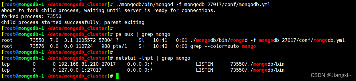 MongoDB数据库安装部署及警告优化”