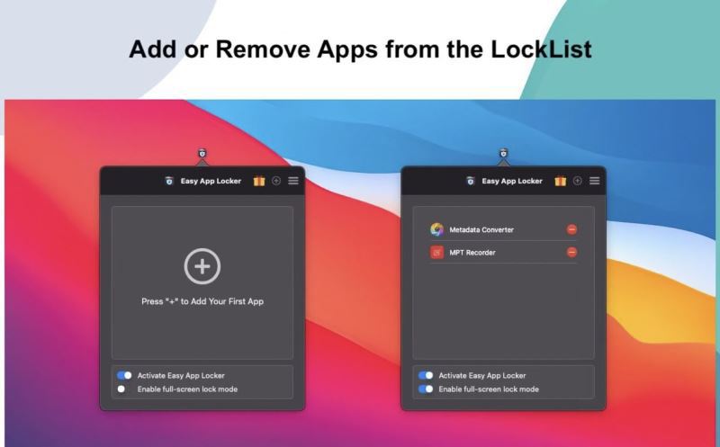 Mac软件加密工具下载 苹果电脑软件加密工具 Easy App Locker Mac v1.0 直装破解版