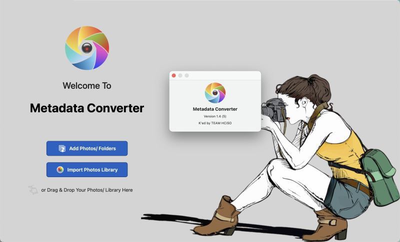 Metadata Converter Mac激活版下载 照片数据修改工具Metadata Converter for Mac v1.4 直装免费版