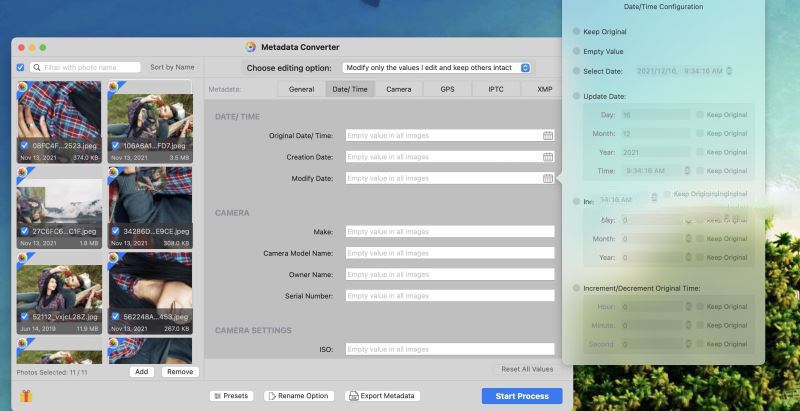 Metadata Converter Mac激活版下载 照片数据修改工具Metadata Converter for Mac v1.4 直装免费版