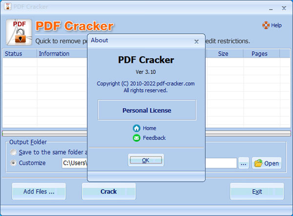 PDF Cracker破解版(解除受保护的PDF文件)