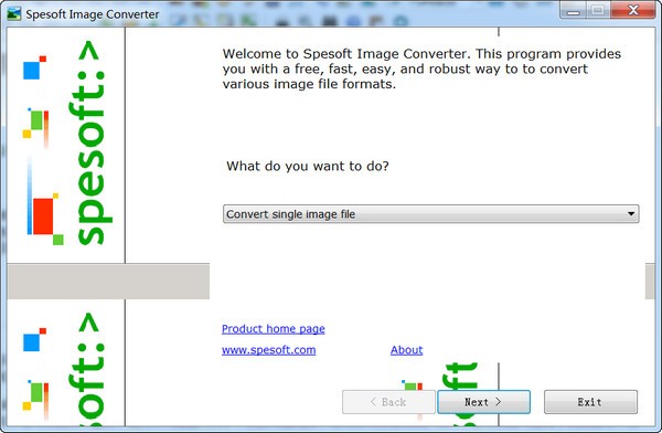 Spesoft Image Converter下载 Spesoft Image Converter(图片格式转换工具) v2.75 官方安装版