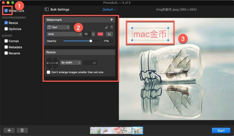 PhotoBulk中文激活版下载 苹果电脑图片批量去水印软件 PhotoBulk for Mac v2.6 汉化直装破解版