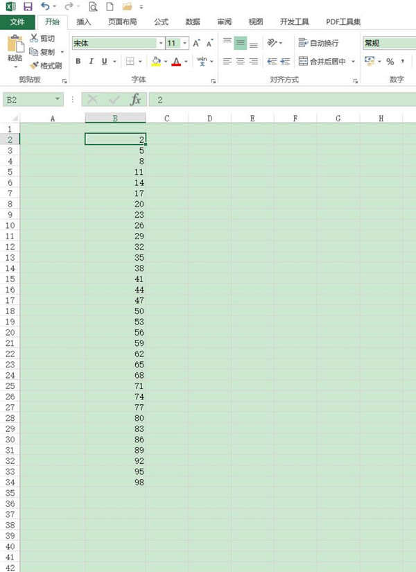 怎样在excel中输入等差数列?excel等差数列添加方法