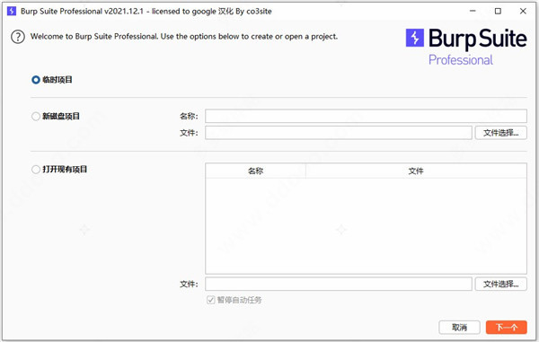 BurpSuite2021汉化补丁下载 BurpSuite2021 汉化包(附安装步骤)