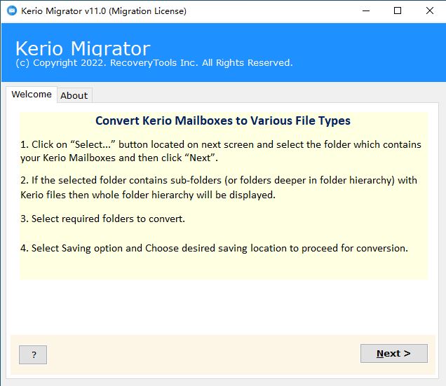 RecoveryTools Kerio Migrator激活补丁 RecoveryTools Kerio Migrator破解补丁 v11.5 附注册机+激活教程 下载--六神源码网