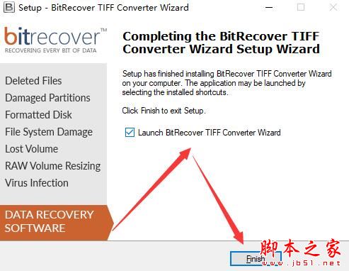 TIFF格式转换器下载 BitRecover TIFF Converter Wizard(TIFF转换器)V2.2 官方多语言安装版