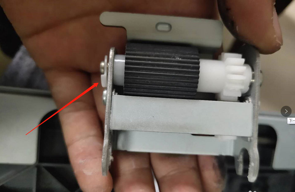 京瓷420i复印机怎么跟换搓纸轮京瓷打印机搓纸轮拆卸图文教程