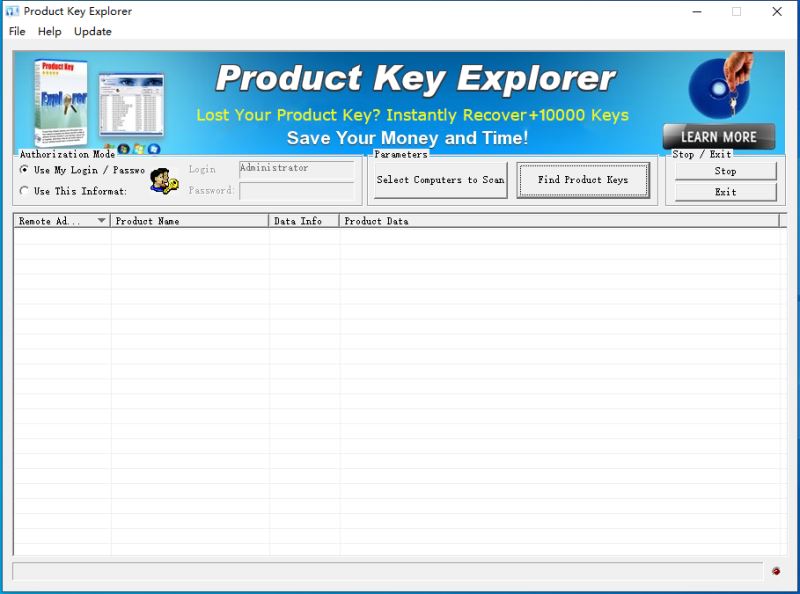 product key explorer下载 软件密钥查找获取工具 Nsasoft Product Key Explorer v4.3.0.0 安装特别版