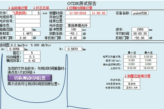 资料生成模板下载 光缆测试资料生成模板 19.2.3 绿色版