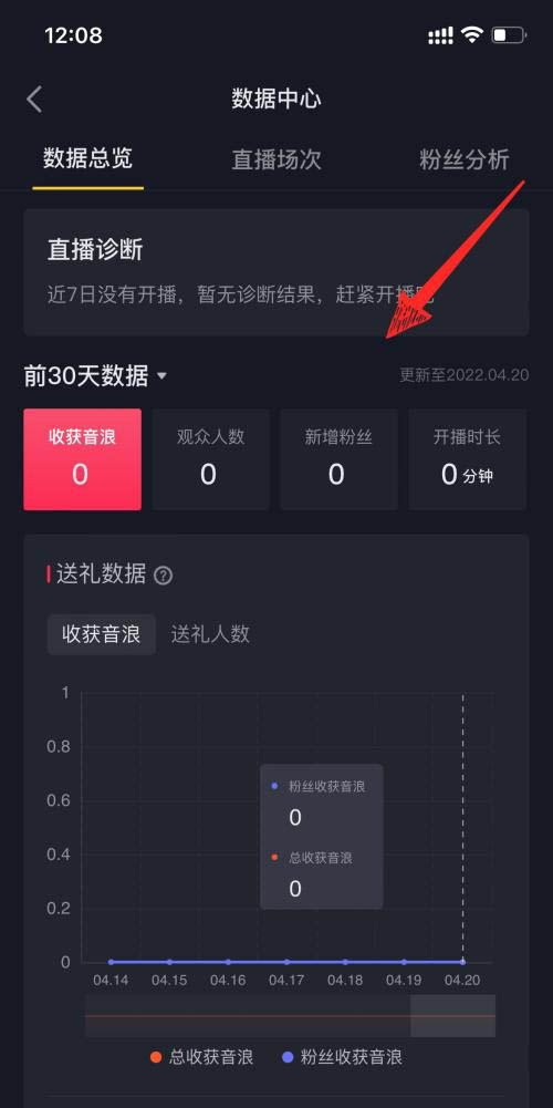 抖音怎么查看直播数据?抖音查看直播数据教程