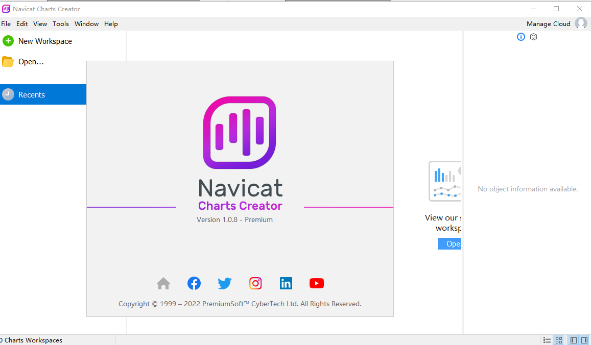 Navicat Charts Creator破解版下载 Navicat Charts Creator Premium v1.1.12 正式安装破解版(附教程) 32/64位