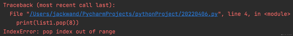 python:数组的复制与列表中的pop()_python_07