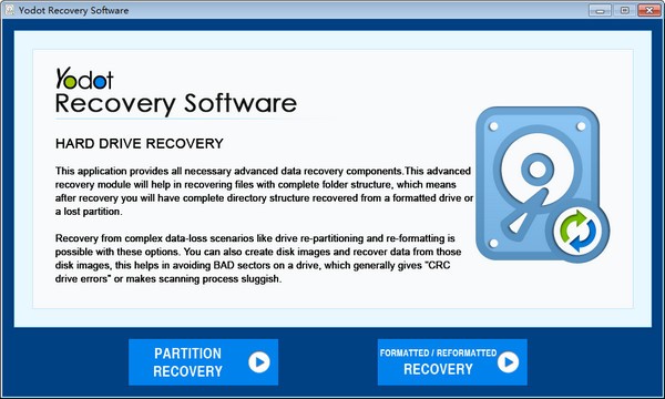 Yodot Hard Drive Recovery下载 Yodot Hard Drive Recovery(硬盘数据恢复工具) v3.0.0 官方安装版