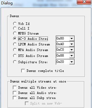 提取DVD音频视频工具下载 VobEdit(提取DVD音频视频软件) v0.6 免费绿色版