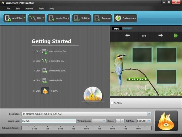 Aiseesoft DVD Creator下载 Aiseesoft DVD Creator(DVD刻录工具) v5.2.38 免费安装版