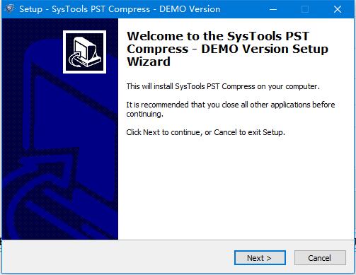 SysTools PST Compress