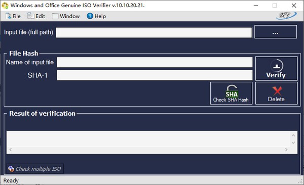 映像文件验证工具下载 Windows and Office Genuine ISO Verifier(映像文件验证软件) v10.1 免装版