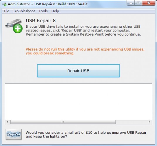 USB Repair下载 USB Repair(USB修复软件) v8.1.3.1285 免装版