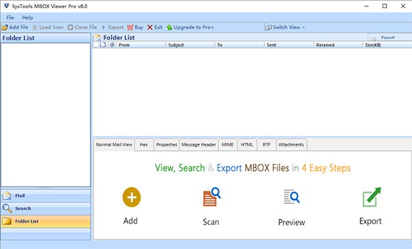 SysTools MBOX Viewer Pro下载 SysTools MBOX Viewer Pro(邮件查看软件) v8.0 官方安装版