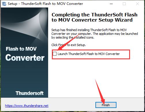 ThunderSoft Flash to MOV Converter激 Flash转MOV ThunderSoft Flash to MOV Converter破解补丁 v4.9 附图文激活教程