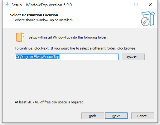 downloading WindowTop 5.22.2