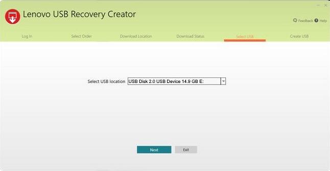 联想出厂系统下载工具 Lenovo USB Recovery Creator(联想原生系统恢复工具) V4.0.3.6 for win7-win11 官方版