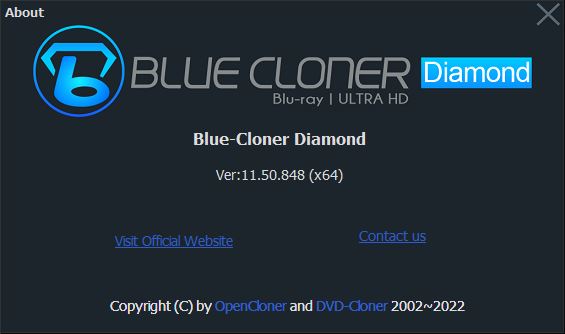 蓝光克隆钻石激活版下载 Blue-Cloner Diamond(蓝光克隆钻石版) v11.50.848 免费破解版 附激活教程+补丁