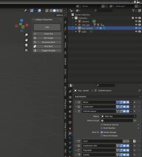 Blender插件下载 三维人物角色模型Blender预设 Lollipop Characters V1.1.2 免费版