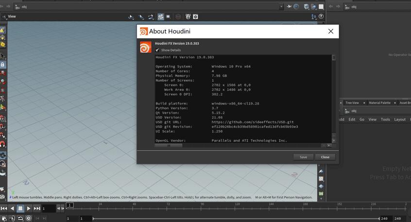 Houdini19.5破解版下载 SideFX Houdini FX 19 19.5.435 Mac 苹果电脑破解版(附安装教程)