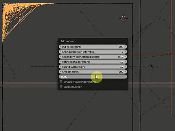 Blender插件下载 Blender蜘蛛网生成器 Cobweb (spidernet) v2.1 最新免费版