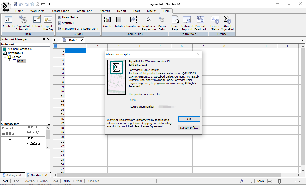 SigmaPlot15破解版下载 Systat Software SigmaPlot v15.0.0.13 完美授权激活版(附安装教程)