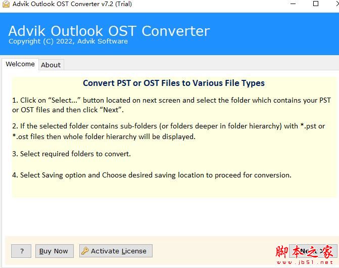 Advik Outlook OST Converter(邮件迁移软件)V7.2 官方安装版