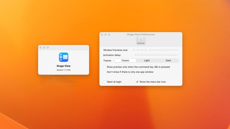 Stage View苹果电脑激活版下载 苹果电脑窗口管理软件 Stage View for Mac v1.1 直装破解版